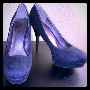 Candie’s Black Heels